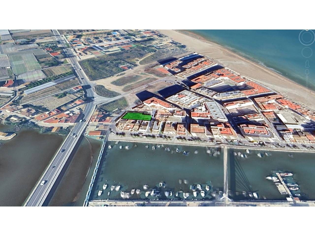 Vista exterior de Terreny industrial en venda en  Valencia Capital