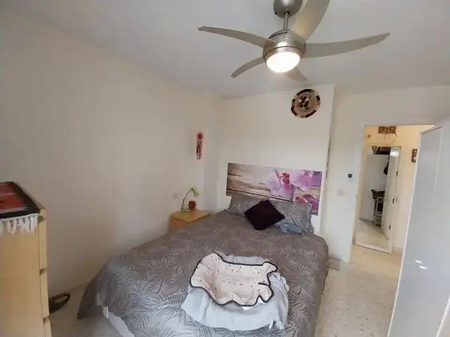Schlafzimmer von Wohnung zum Verkauf in Manilva mit Privatgarten, Terrasse und Gemeinschaftspool