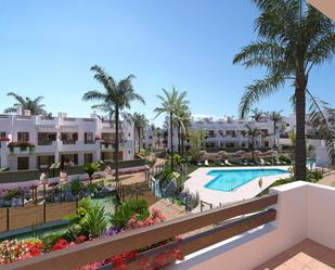 Vista exterior de Àtic en venda en Pulpí amb Aire condicionat, Terrassa i Piscina