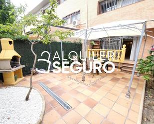 Garden of House or chalet to rent in Móstoles  with Heating, Terrace and Storage room