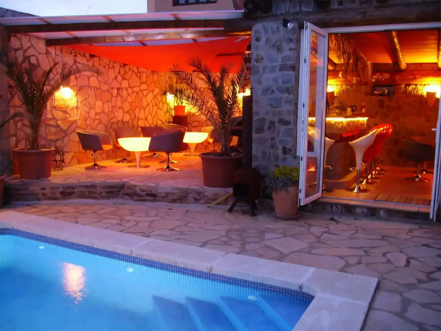 Terraza de Casa o chalet en venta en Roses con Aire acondicionado, Piscina y Balcón