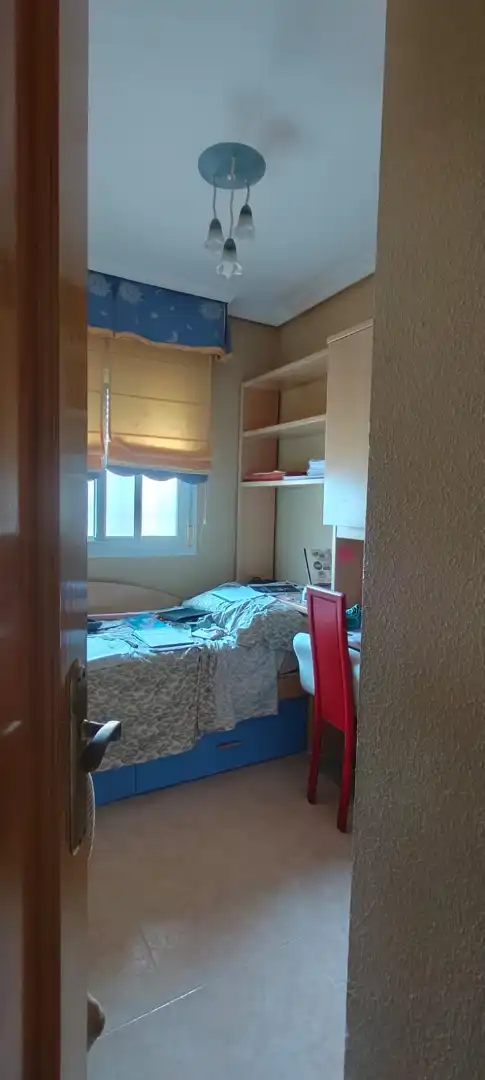 Bedroom of Flat for rent in Huércal de Almería  with Air Conditioner, Heating and Furnished