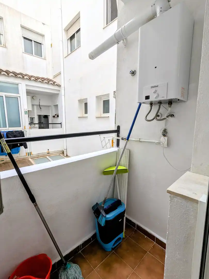 Terraza de Piso de alquiler en Rafelbuñol / Rafelbunyol con Aire acondicionado, Calefacción y Amueblado