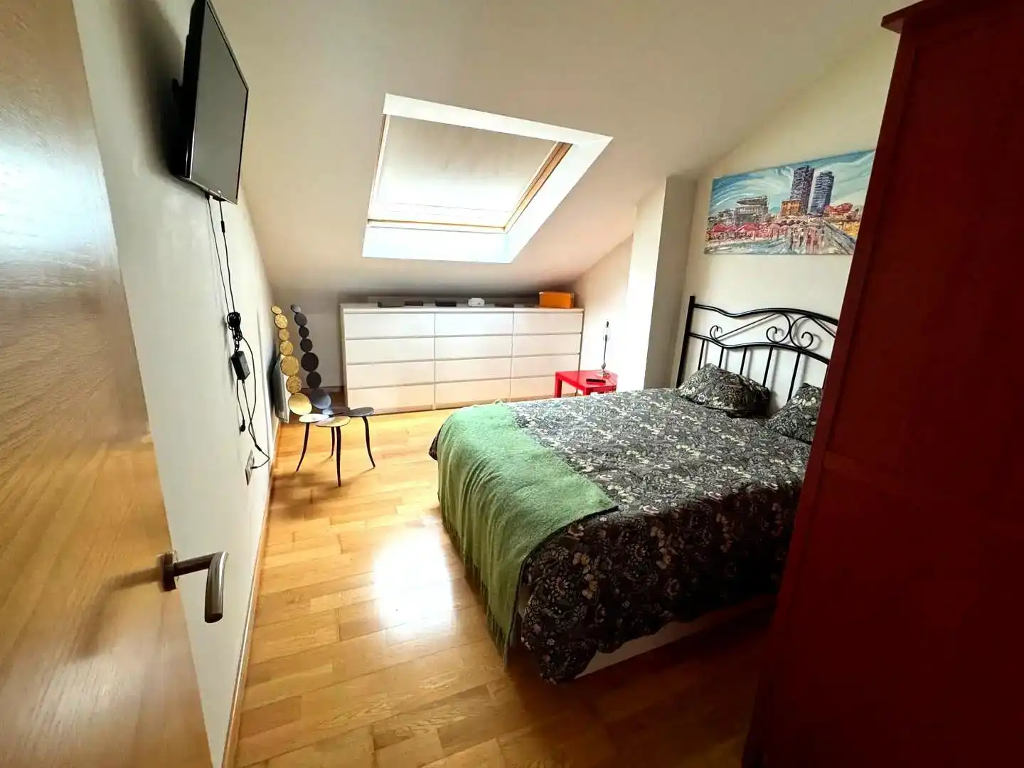 Bedroom of Flat for rent in Torrelavega 