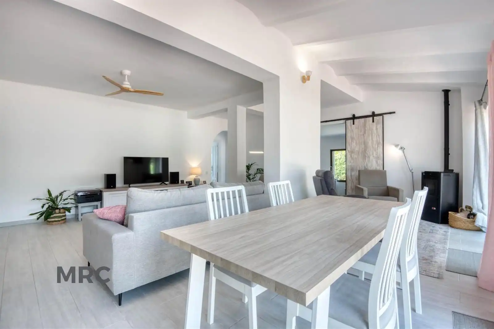 Comedor de Casa o chalet en venta en Santa Cristina d'Aro con Calefacción, Terraza y Trastero