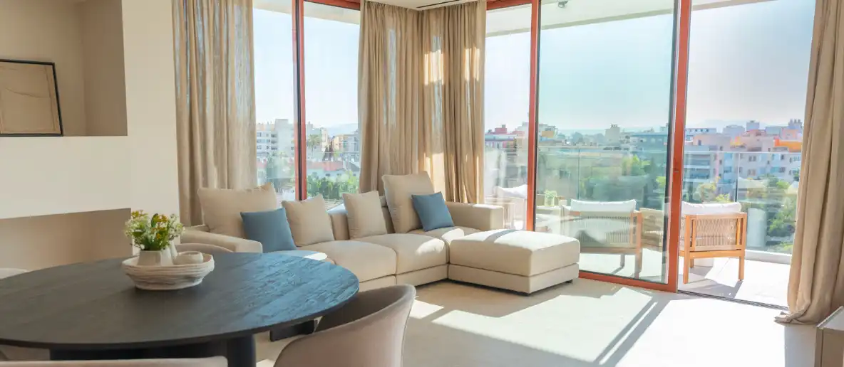 Living room of Attic for sale in  Palma de Mallorca  with Air Conditioner, Heating and Terrace