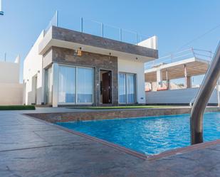 Swimming pool of House or chalet for sale in Orihuela  with Air Conditioner, Heating and Private garden