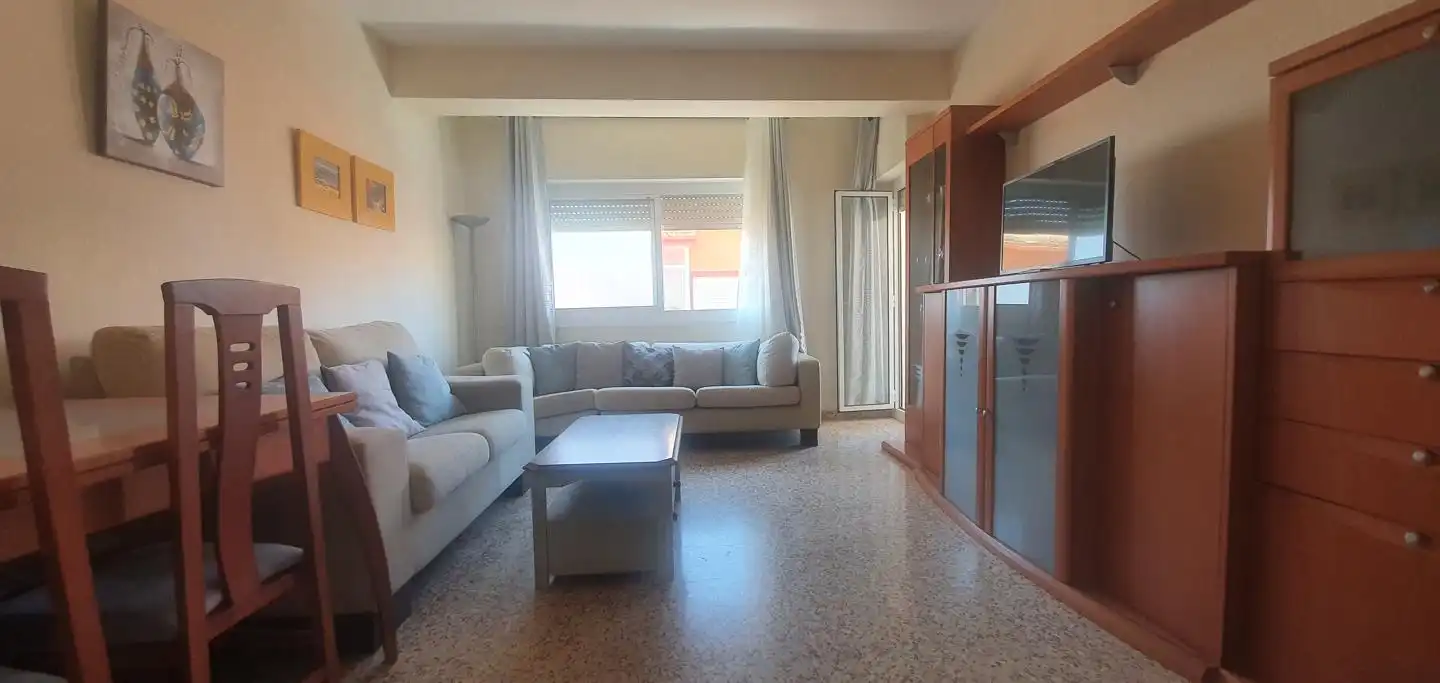 Sala de estar de Piso en venta en Ibi con Balcón