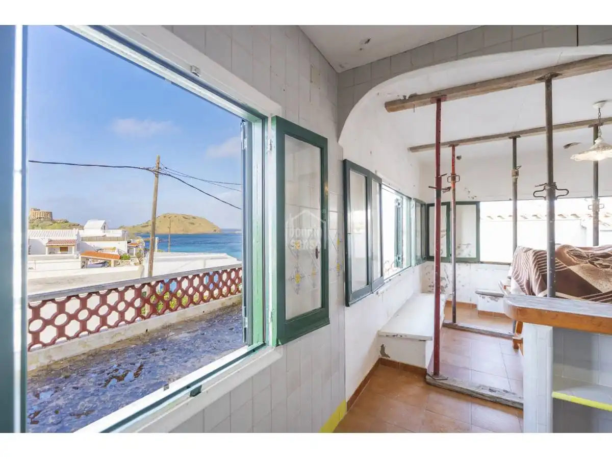 Exterior view of Houses for sale in Maó - Mahón  with Terrace
