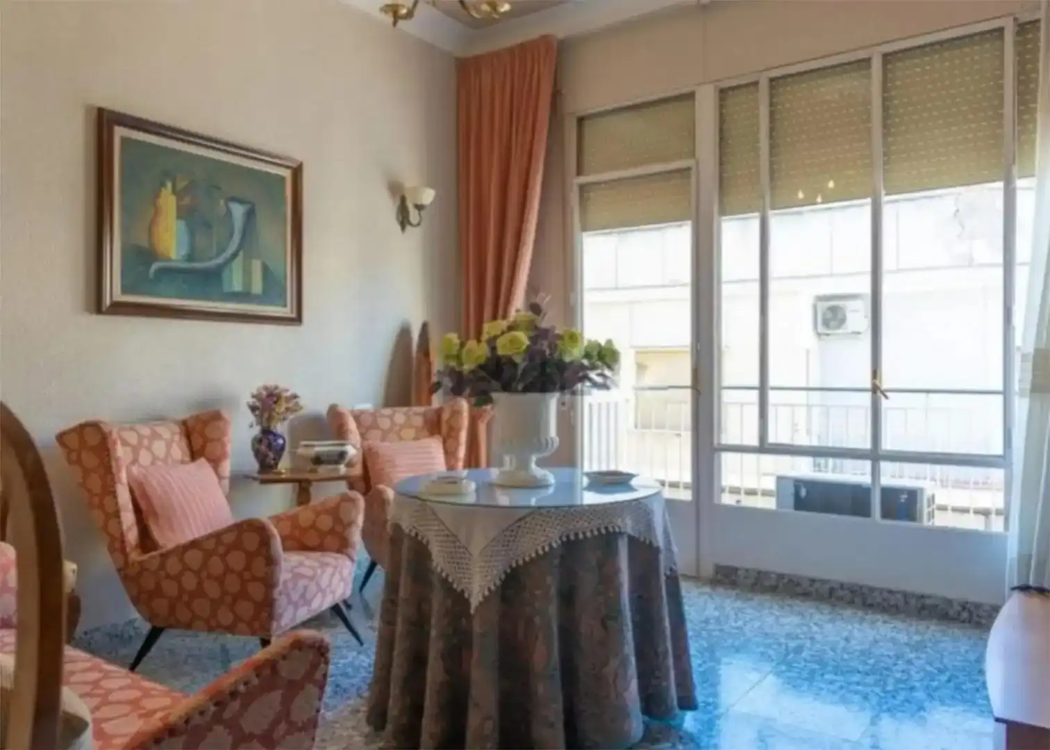 Sala d'estar de Casa adosada en venda en Alguazas