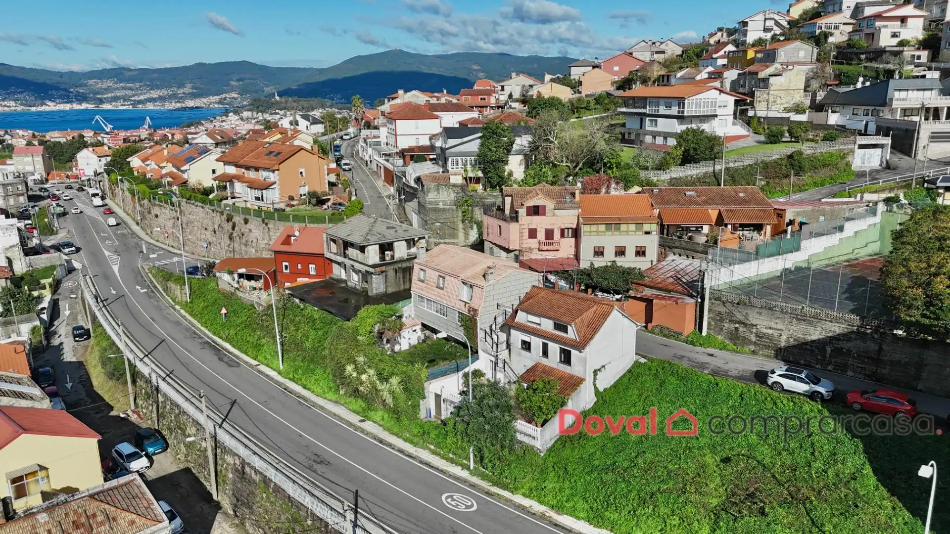 Exterior view of Houses for sale in Vigo   with Heating, Private garden and Parquet flooring