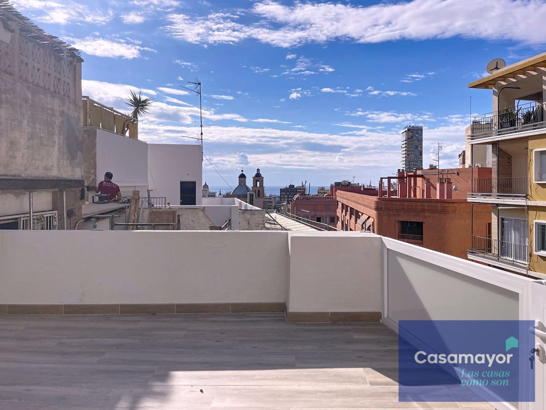 Terrassa de Àtic en venda en Alicante / Alacant amb Aire condicionat i Calefacció