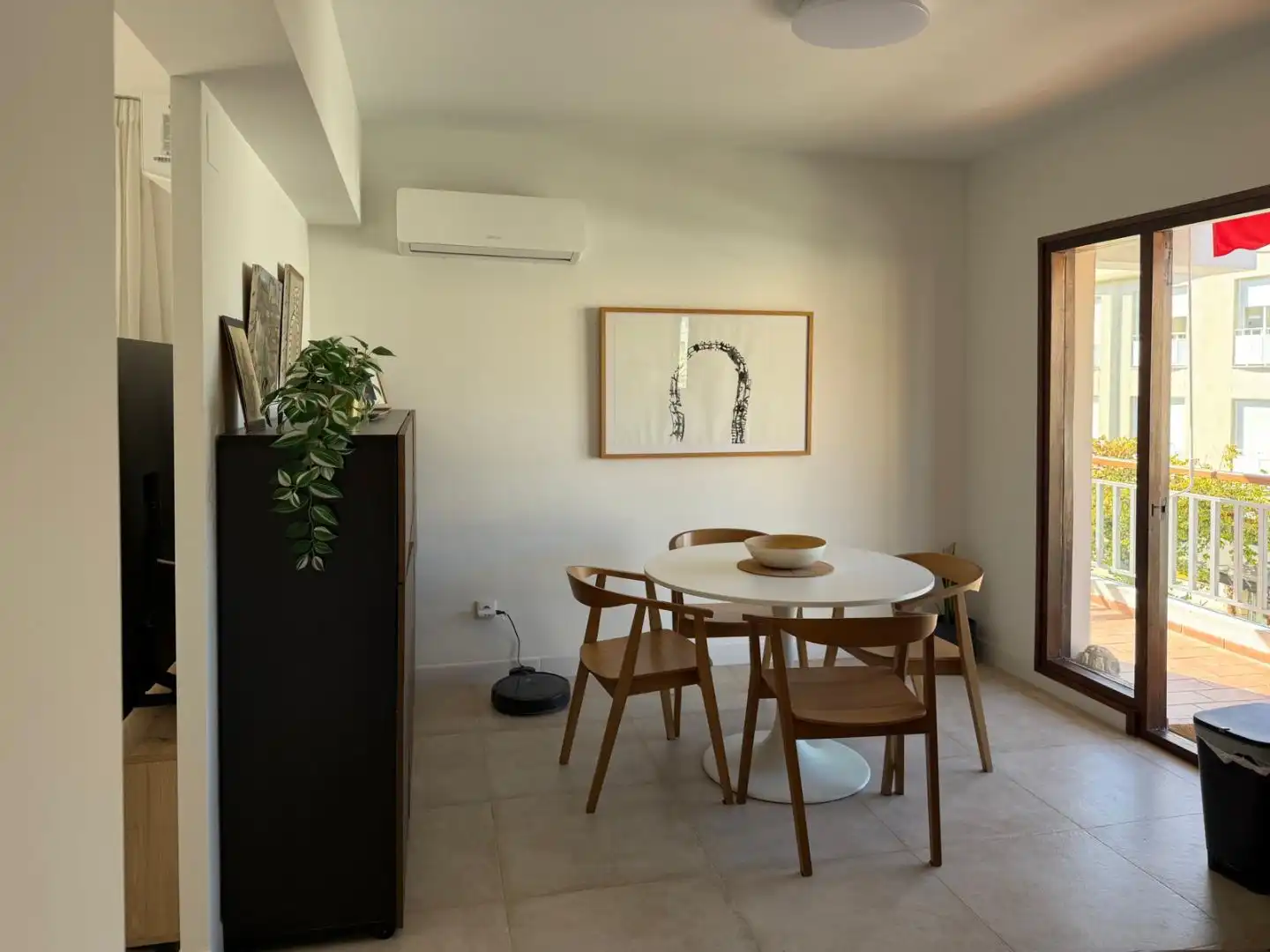 Esszimmer von Wohnung zum Verkauf in Sanlúcar de Barrameda mit Klimaanlage, Terrasse und Balkon