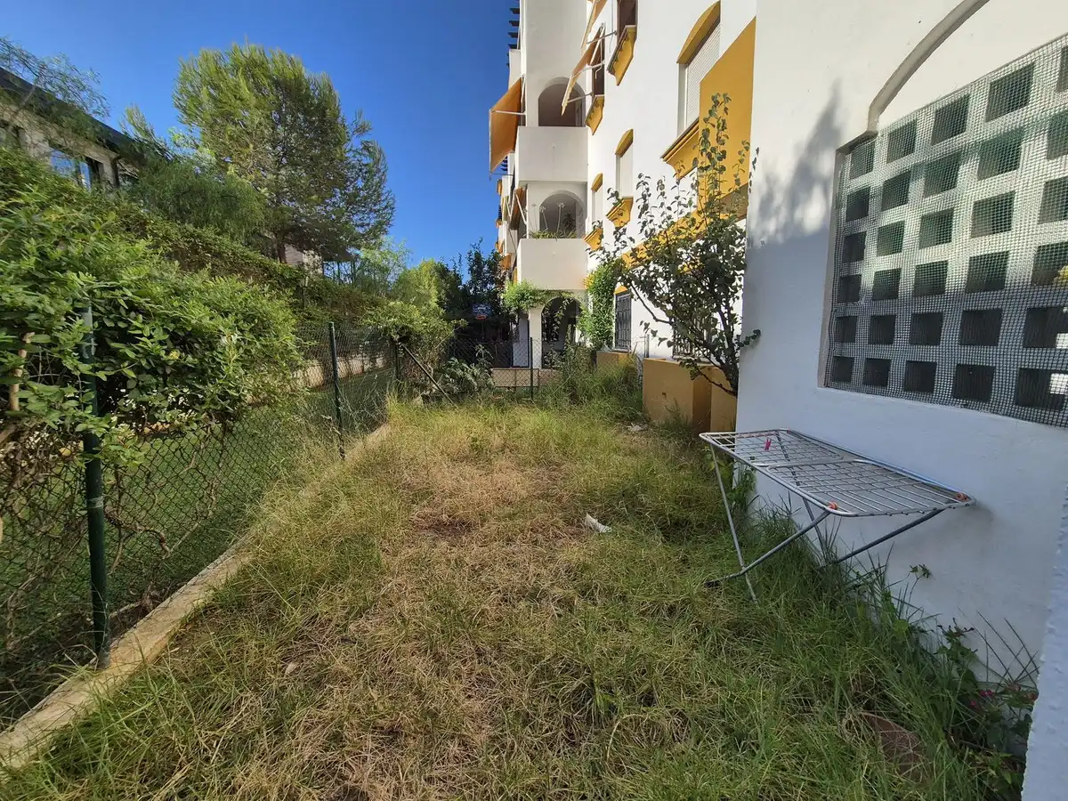Garden of Flat for sale in Marbella  with Air Conditioner, Private garden and Terrace