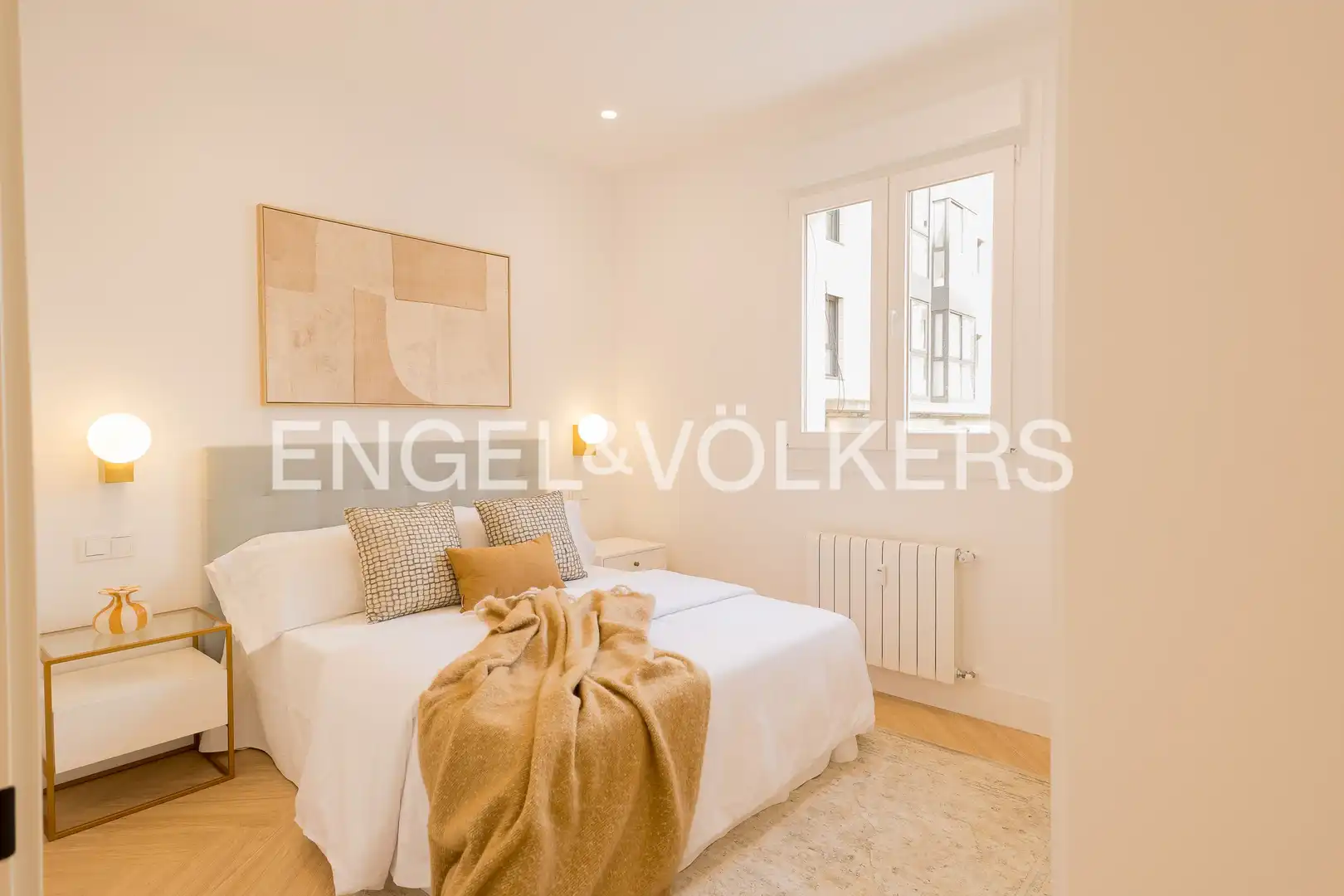 Schlafzimmer von Wohnung zum Verkauf in Madrid mit Klimaanlage, Heizung und Parkett
