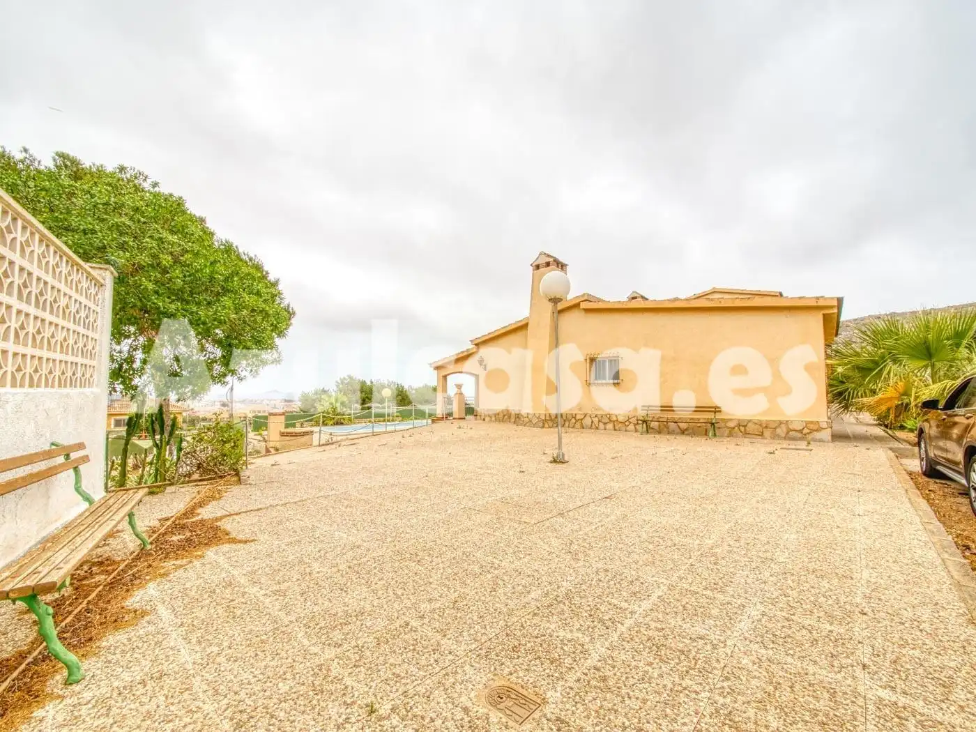 Vista exterior de Casa o xalet en venda en Cartagena amb Jardí privat, Terrassa i Traster