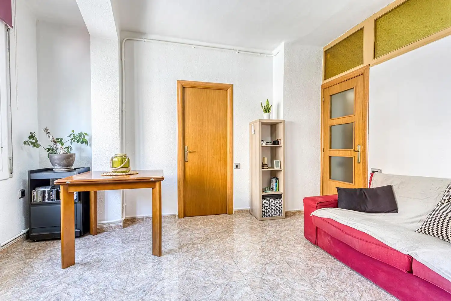 Wohnzimmer von Wohnung zum Verkauf in Santa Margarida de Montbui mit Heizung, Terrasse und Abstellraum