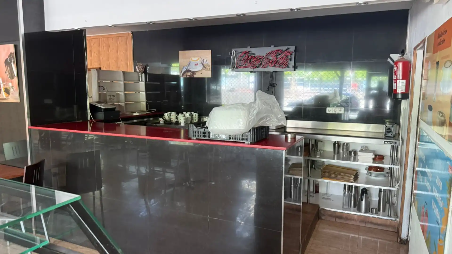 Cuina de Local de lloguer en Sant Martí