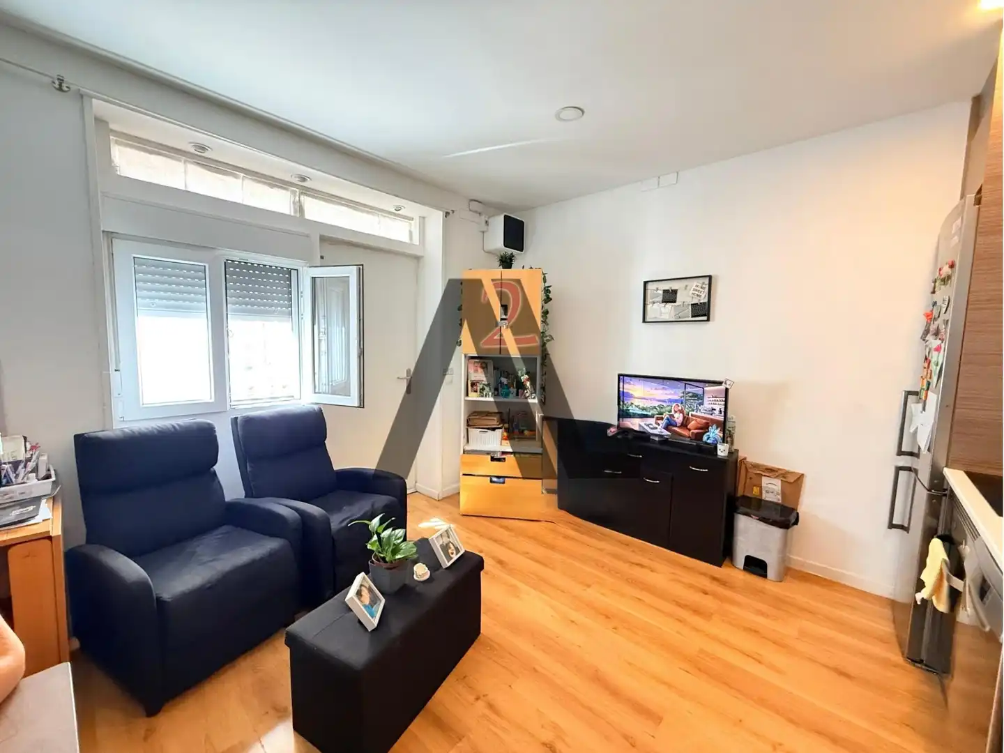 Sala d'estar de Apartament en venda en Madrid