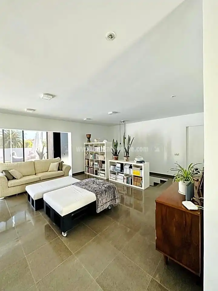 Sala de estar de Casa o chalet en venta en Puerto de la Cruz con Jardín privado, Terraza y Piscina