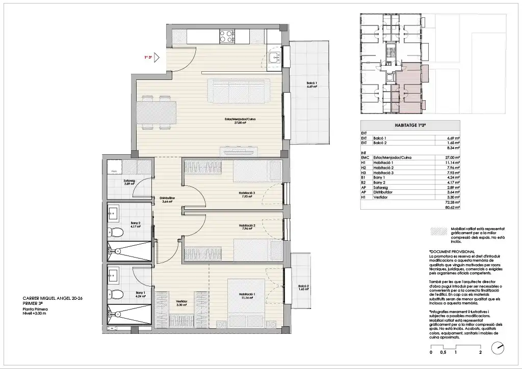 Piso con ascensor en venta en Carrer de Miquel Àngel 14, imagen 13