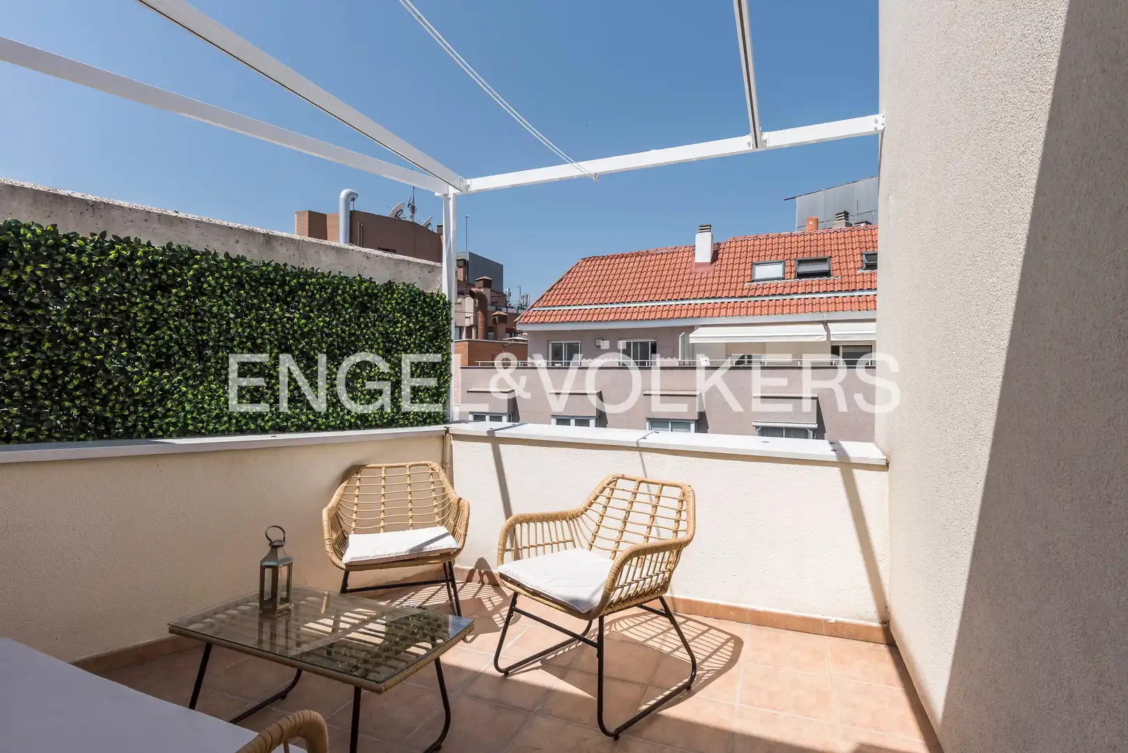 Terrasse von Dachboden zur Miete in  Madrid Capital mit Klimaanlage, Heizung und Terrasse