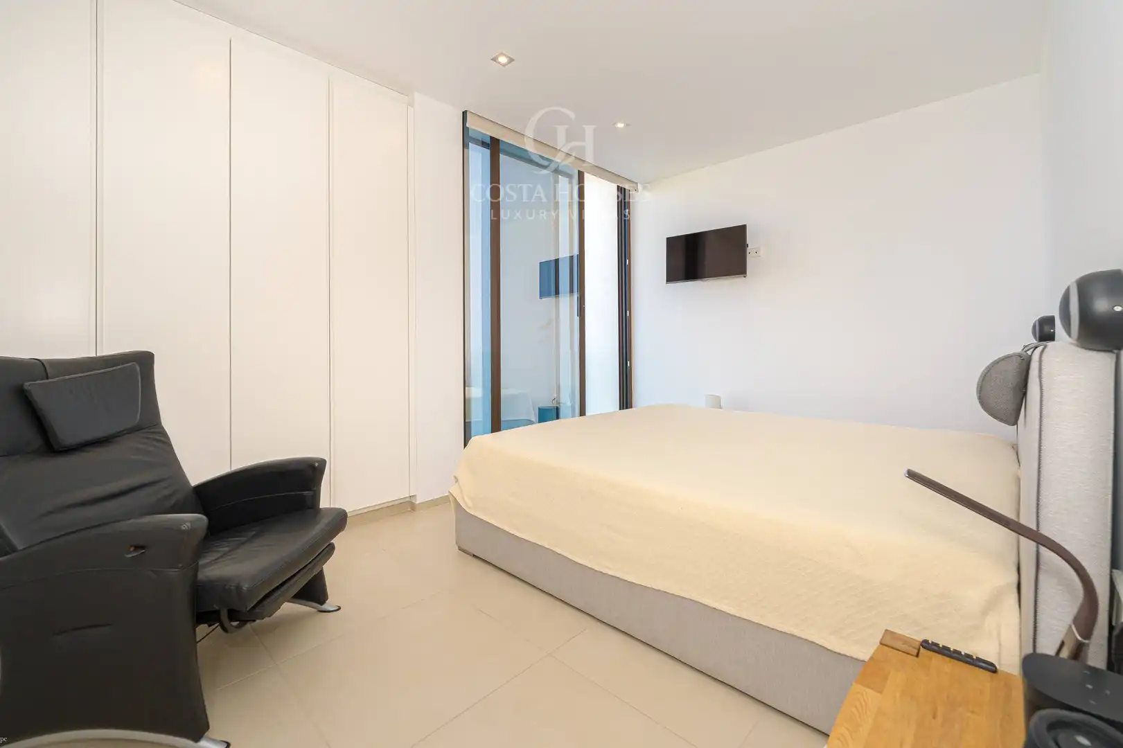 Bedroom of Houses for sale in Moraira  with Air Conditioner, Heating and Private garden
