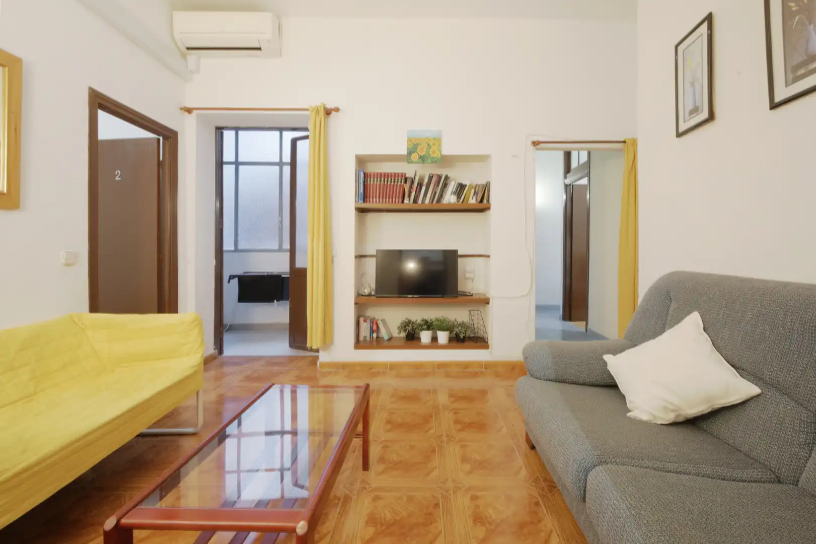 Sala de estar de Piso en venta en Madrid con Aire acondicionado, Calefacción y Balcón