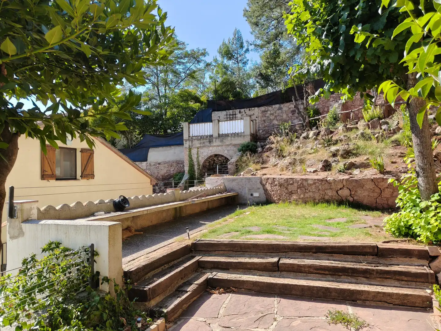 Vista exterior de Casa o chalet en venta en Aiguafreda, Barcelona