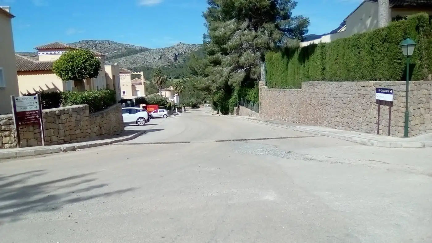 Vista exterior de Residencial en venda en La Xara - La Sella
