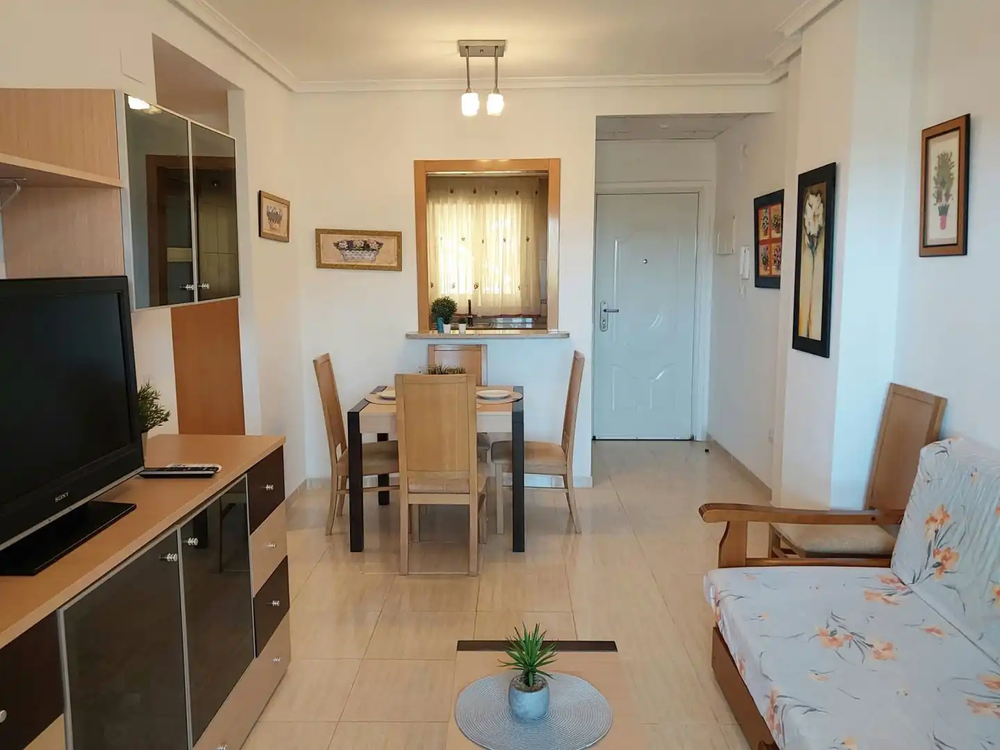 Menjador de Apartament en venda en Oropesa del Mar / Orpesa amb Aire condicionat, Calefacció i Terrassa