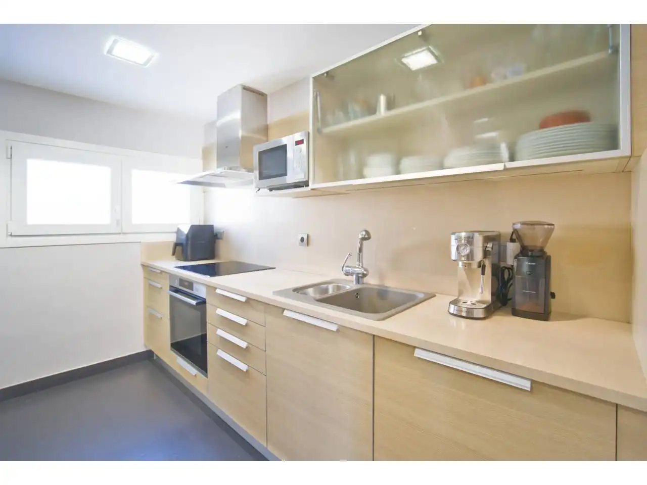 Cocina de Piso en venta en Barcelona con Aire acondicionado, Calefacción y Parquet