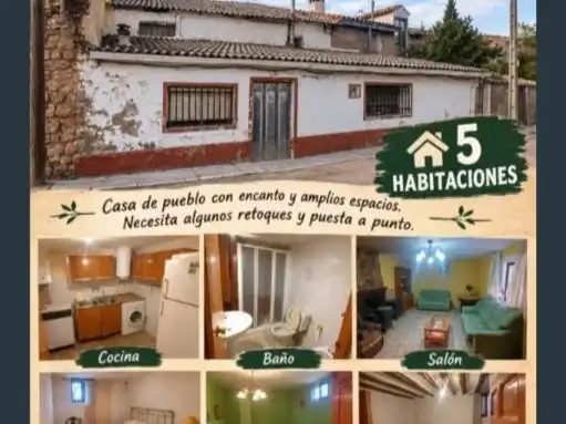 Exterior view of Houses for rent in Fuentenava de Jábaga