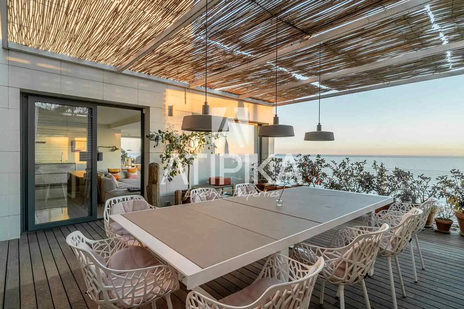 Terrassa de Casa o xalet en venda en Sitges amb Aire condicionat, Terrassa i Traster