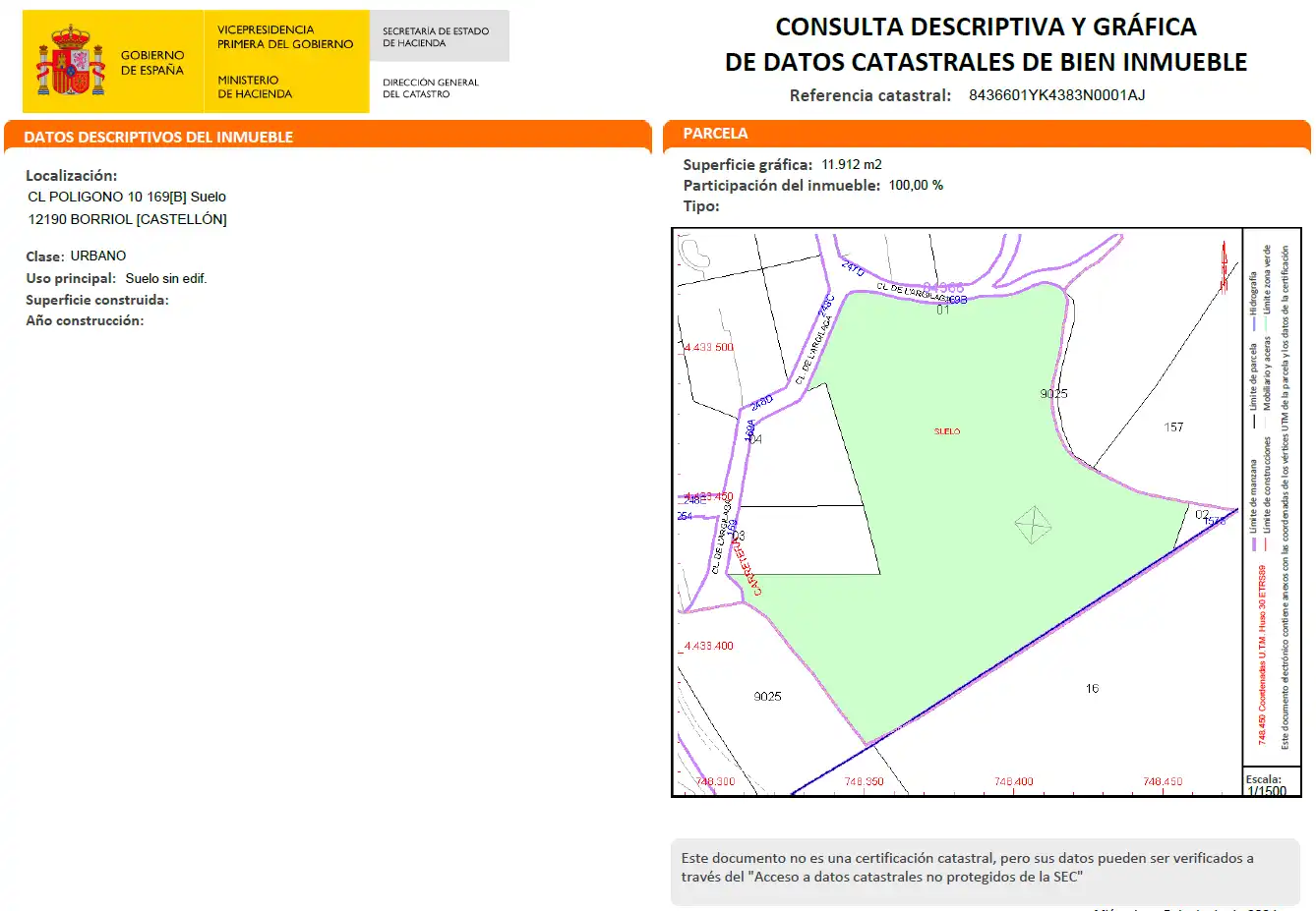 Residential land for sale in Poligono 11, imagen 10