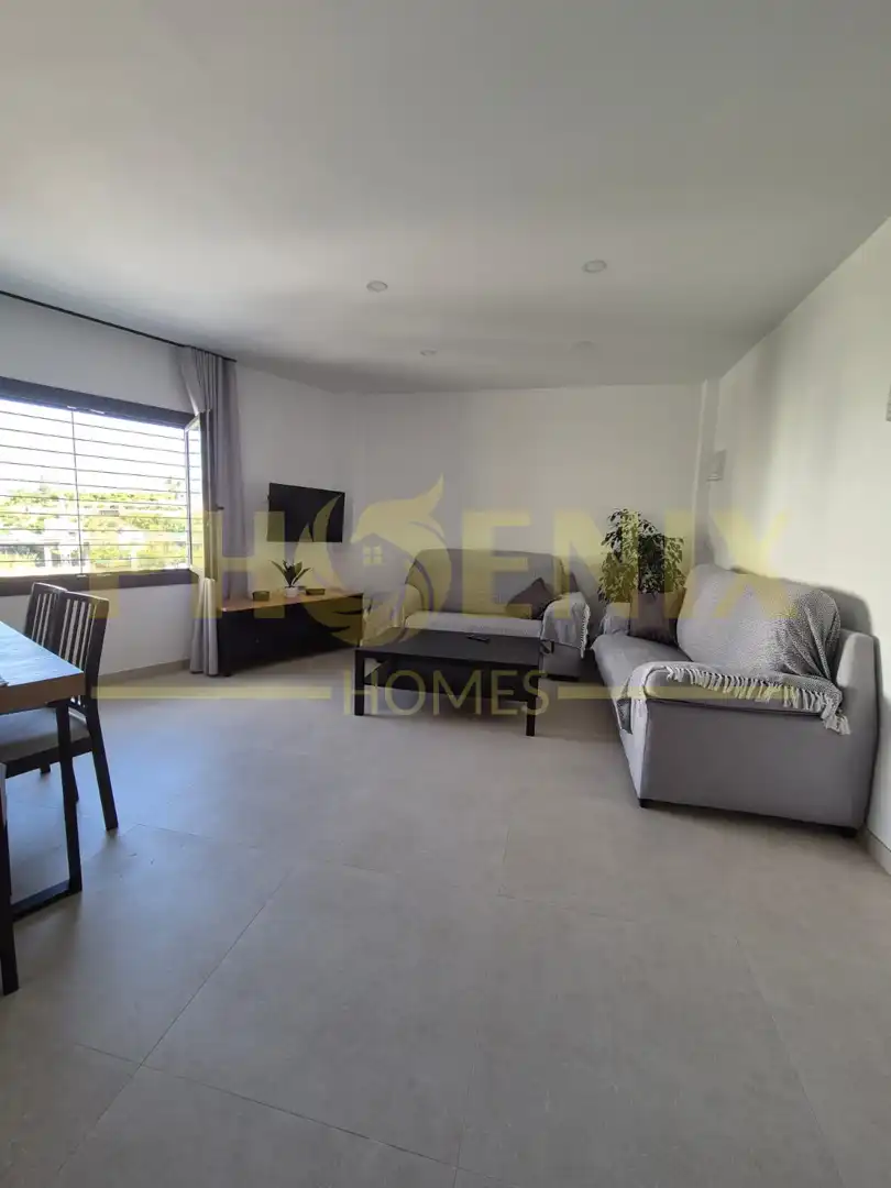 Wohnzimmer von Maisonette zum Verkauf in Nerja mit Klimaanlage, Terrasse und Möbliert