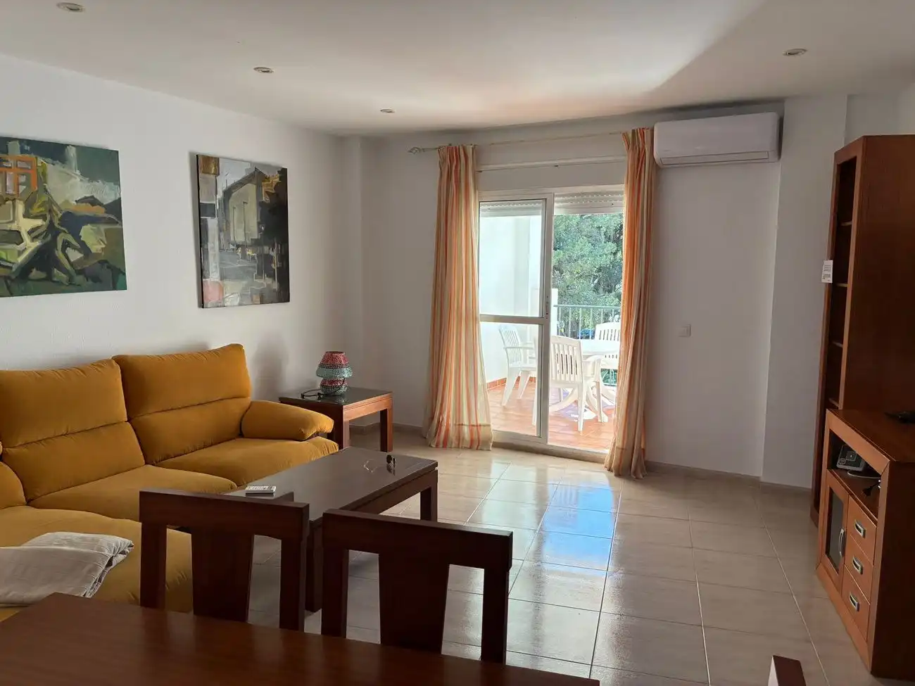 Sala de estar de Apartamento en venta en Conil de la Frontera con Terraza