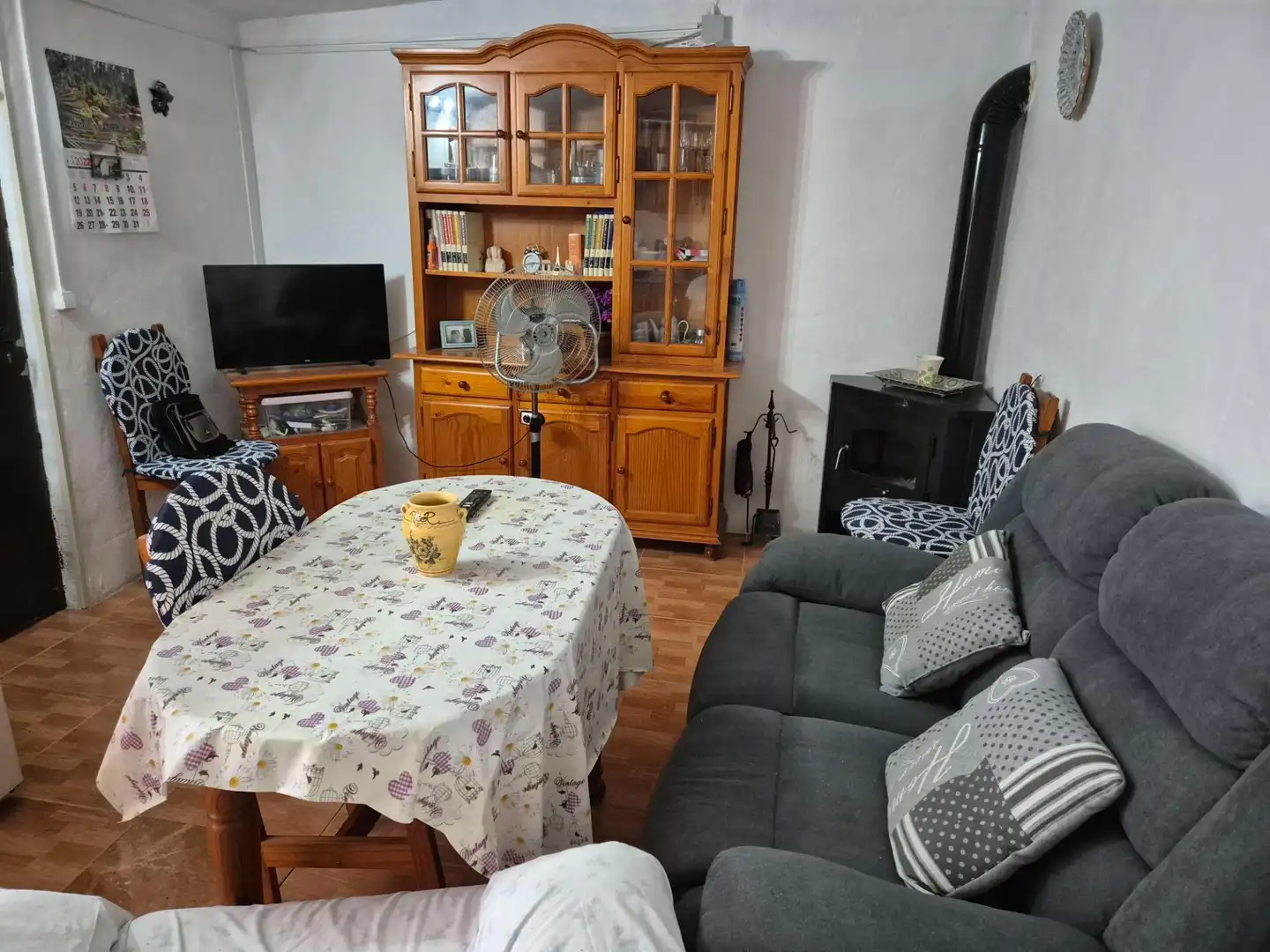 Sala de estar de Casa o chalet en venta en Aspe con Calefacción, Terraza y Balcón