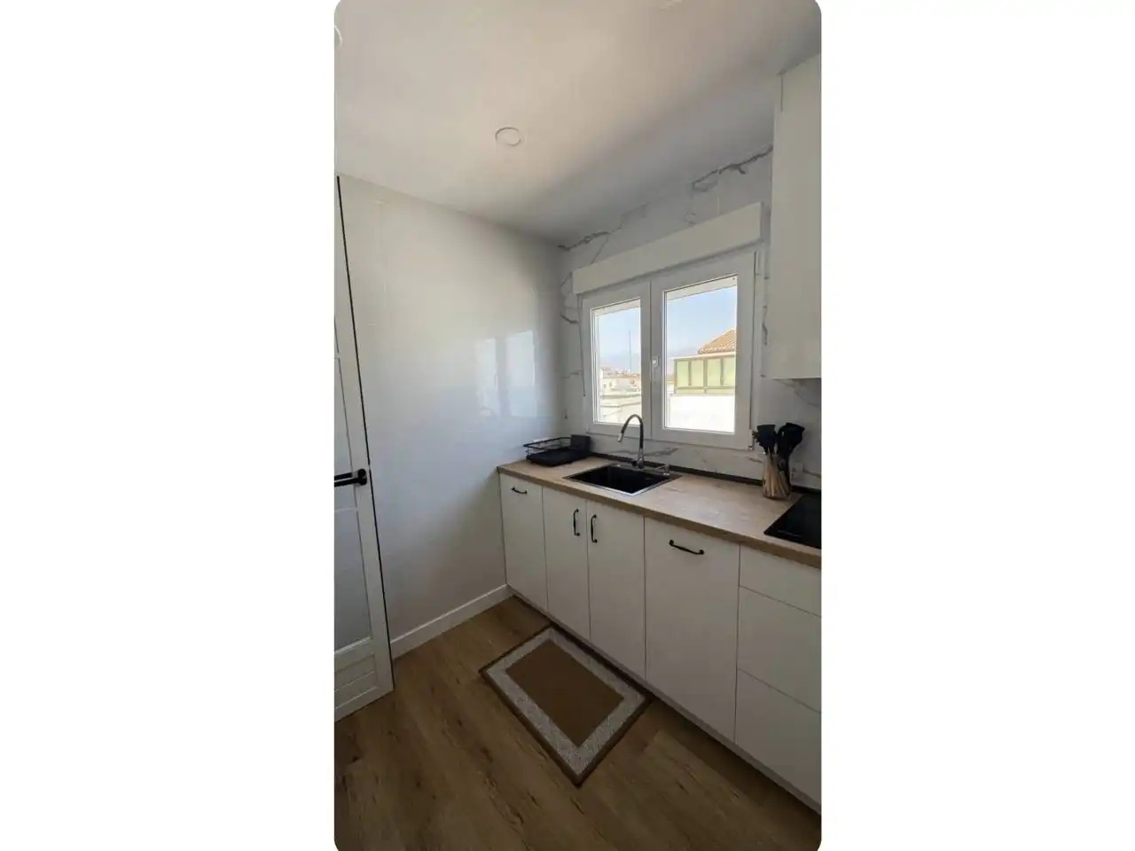 Kitchen of Flat for rent in Roquetas de Mar  with Air Conditioner, Terrace and Furnished