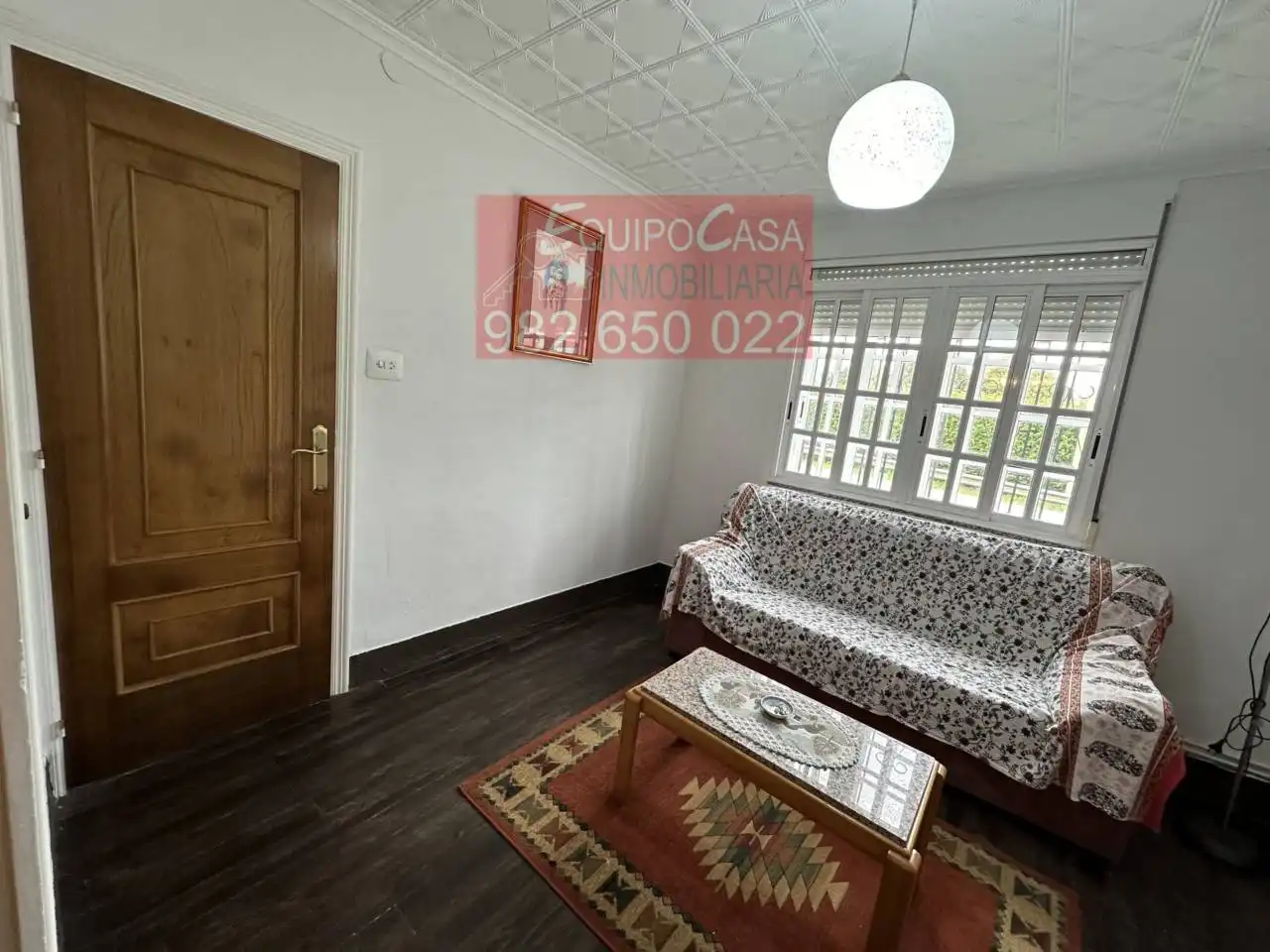 Sala de estar de Casa o chalet en venta en Lugo con Calefacción, Jardín privado y Parquet