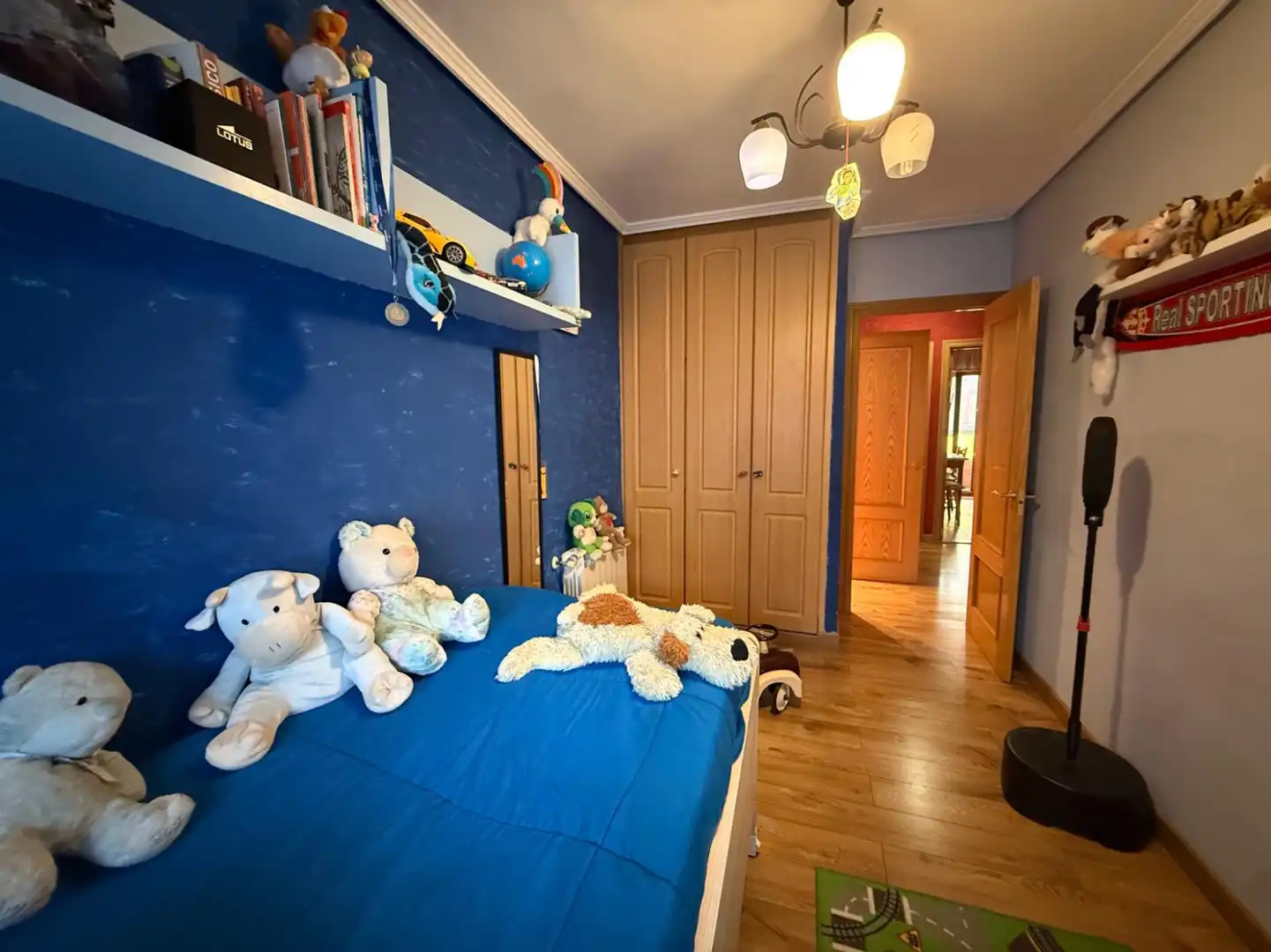Schlafzimmer von Wohnung zum Verkauf in Castrillón mit Heizung, Privatgarten und Terrasse