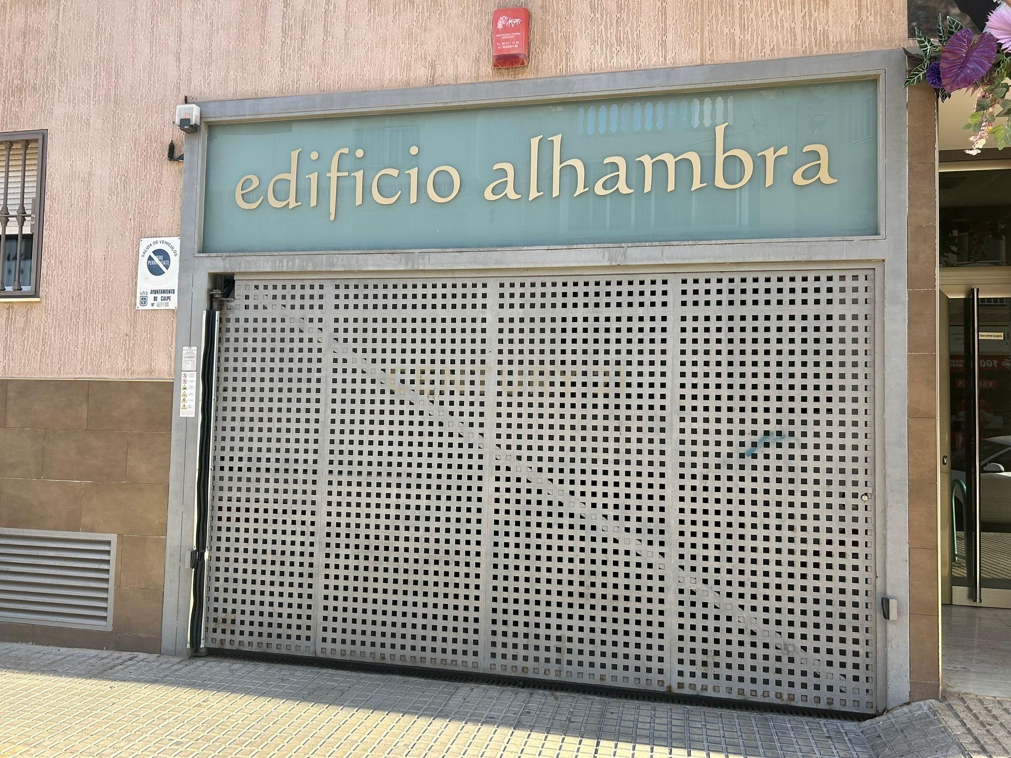 Exterior view of Garage for sale in Calpe / Calp