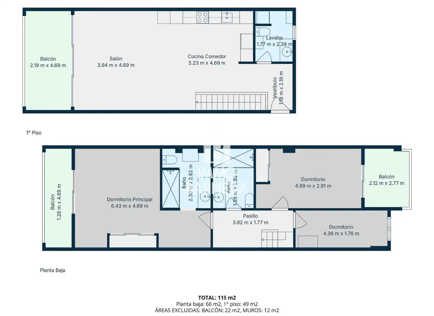 Wohnung zum Verkauf in Empuriabrava mit Klimaanlage, Heizung und Terrasse