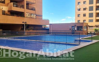 Swimming pool of Flat for sale in Alboraya  with Air Conditioner, Heating and Private garden