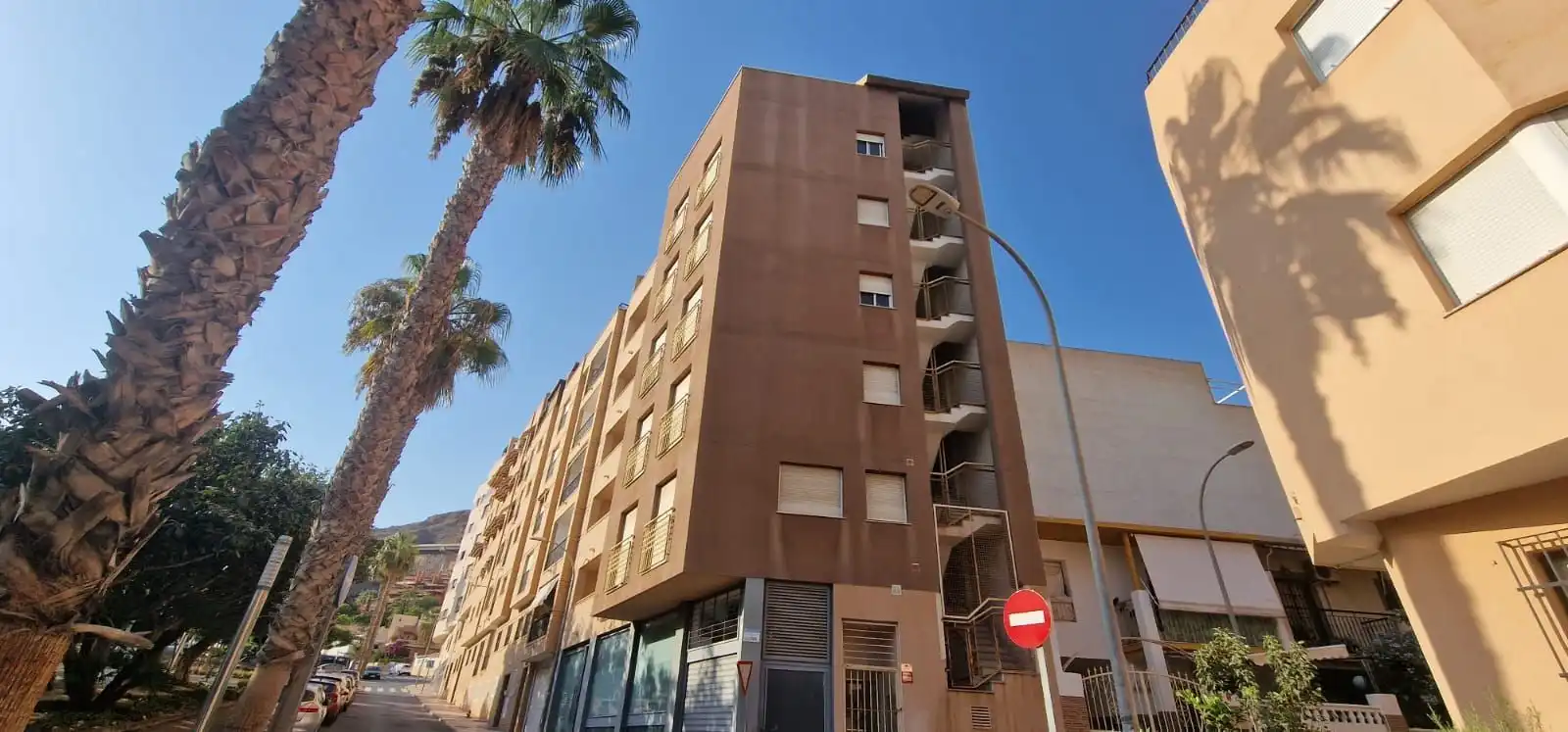 Vista exterior de Àtic en venda en Roquetas de Mar
