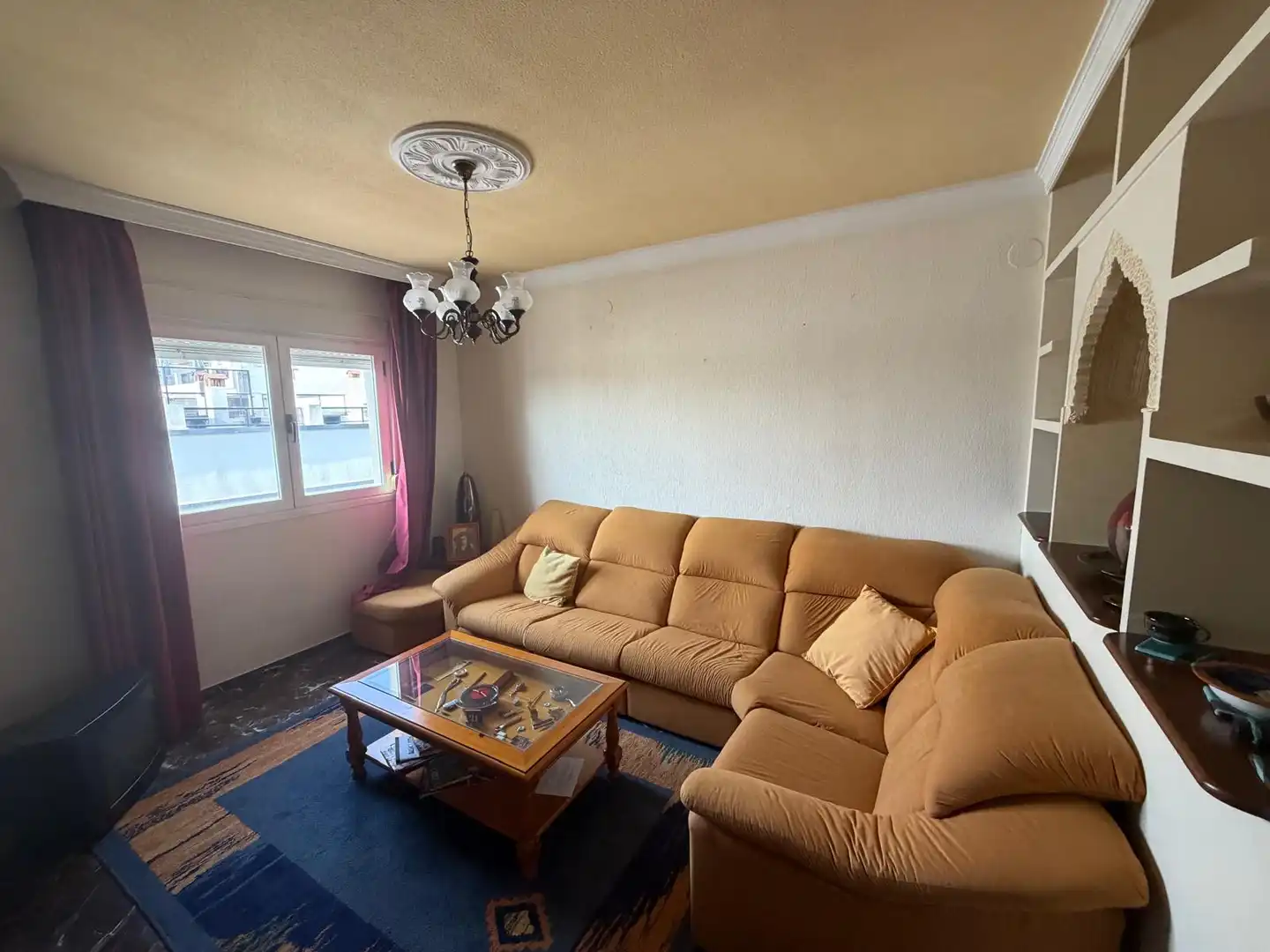 Sala de estar de Piso en venta en Armilla con Amueblado