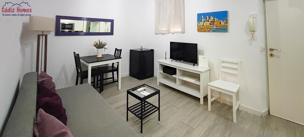 Sala de estar de Piso en venta en  Cádiz Capital con Aire acondicionado