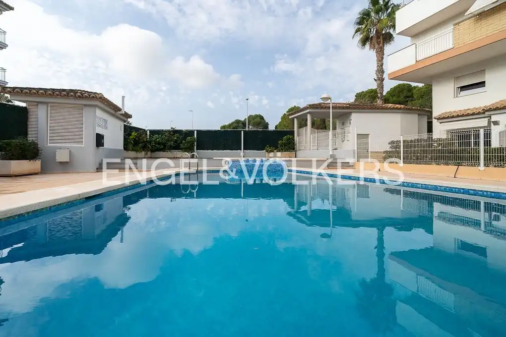 Piscina de Dúplex de lloguer en Jávea / Xàbia amb Aire condicionat, Calefacció i Jardí privat