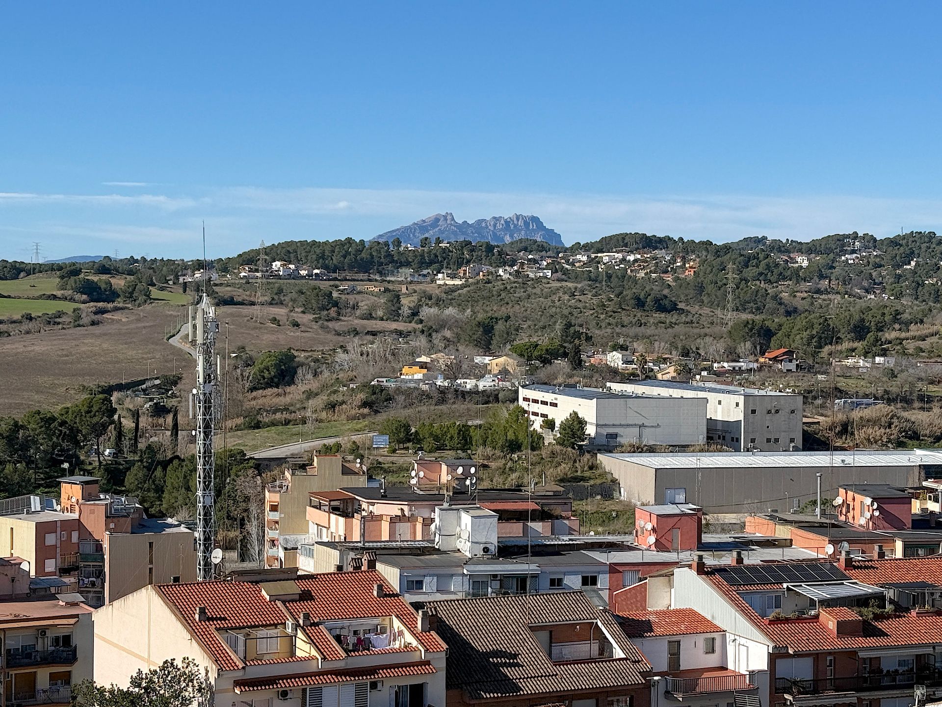 Vista exterior de Ático en venta en Rubí con Aire acondicionado, Calefacción y Terraza