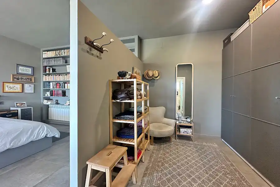 Bedroom of Houses for sale in Hoyo de Manzanares  with Air Conditioner, Heating and Private garden